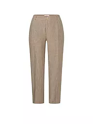 MAC | Pantalón de lino 7/8 Nora | Beige