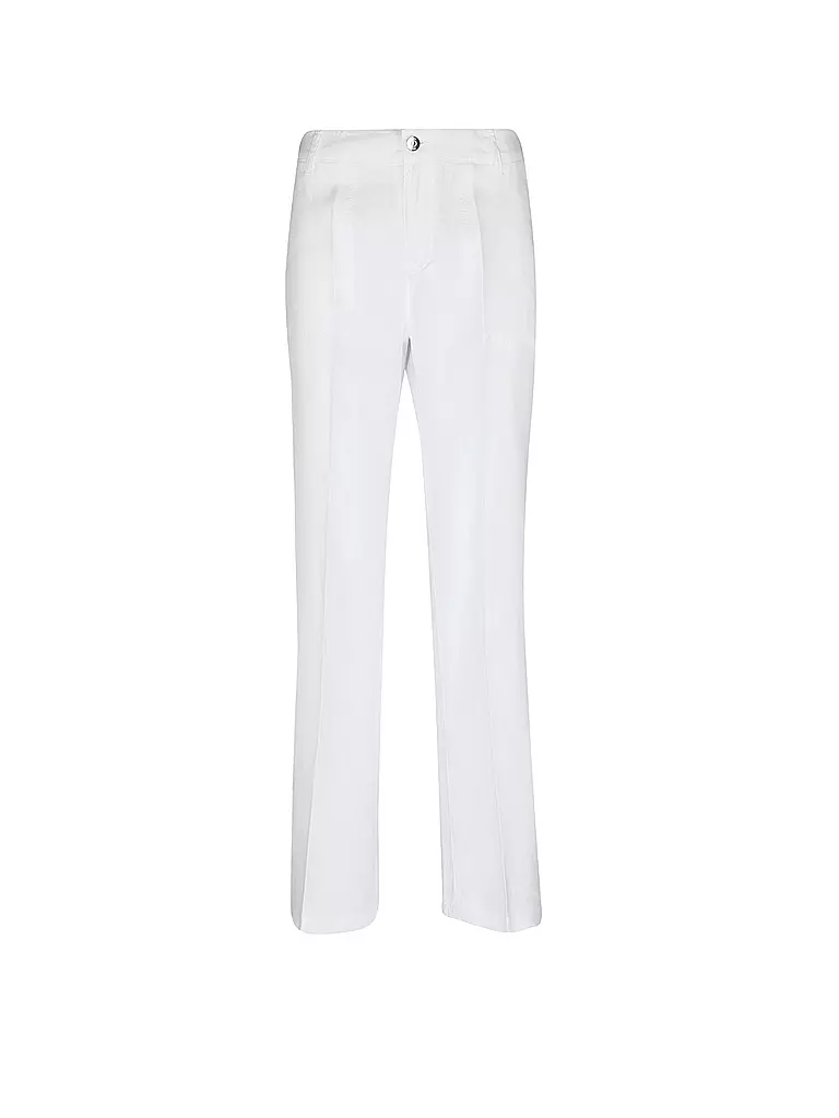 MAC | Pantalón de lino NORA | Blanco