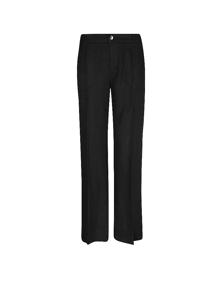 MAC | Pantalón de lino NORA | Negro