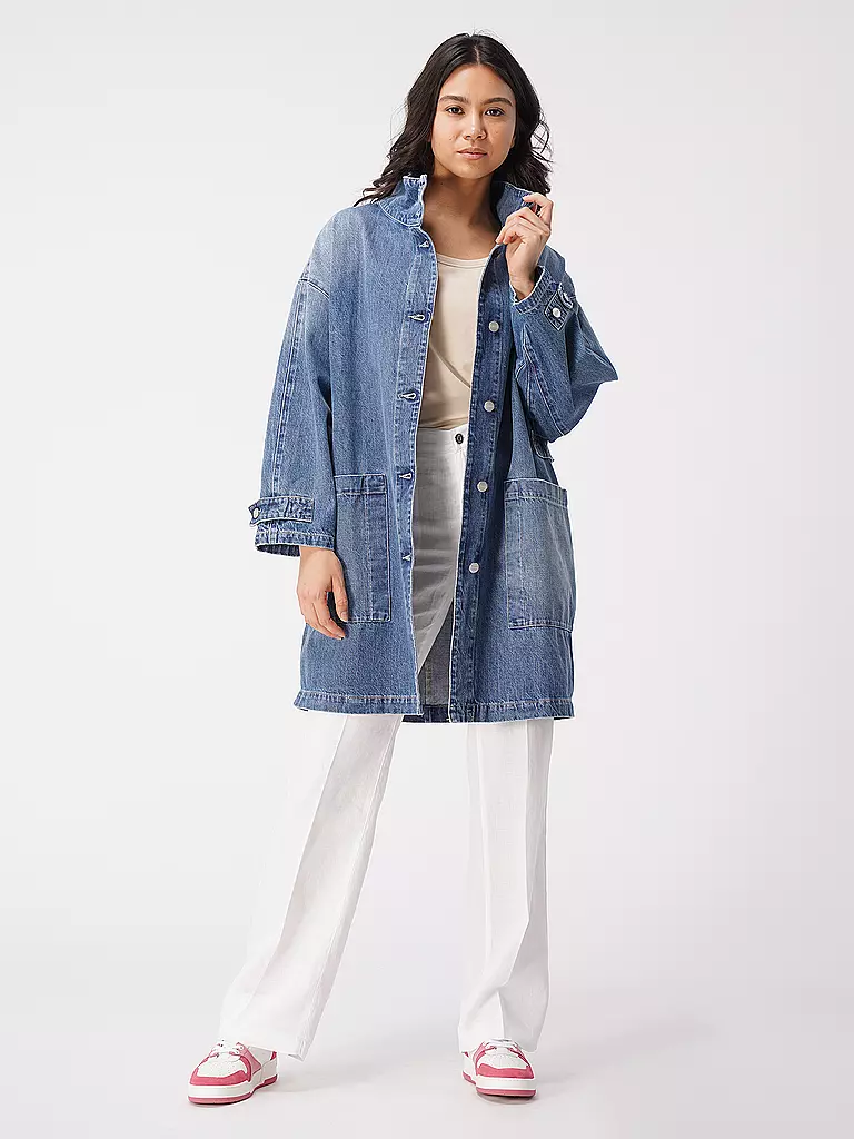 MAC | Pantalón de lino NORA | Blanco