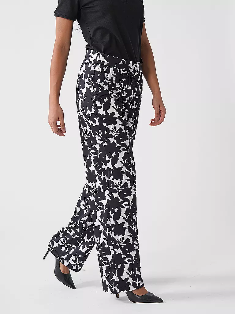 MAC | Pantalones de Pierna Acampanada EASY | Negro