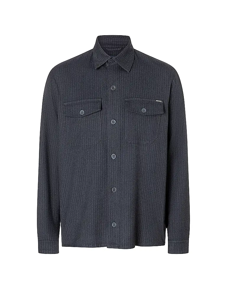 MAC | Sobrecamisa | Azul oscuro