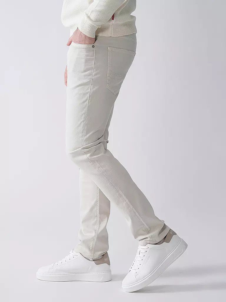 MAC | Vaqueros Slim Fit ARNE PIPE LIGHT WEIGHT | Crema