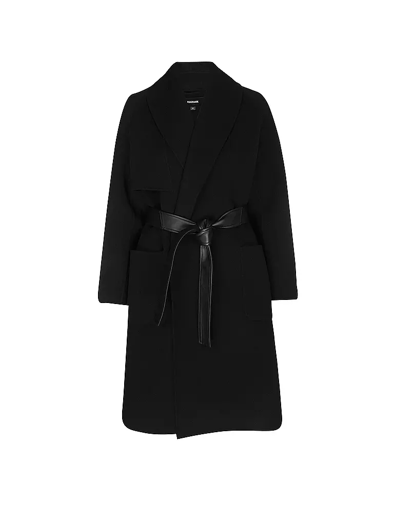 MACKAGE | Abrigo de lana THALIA | Negro
