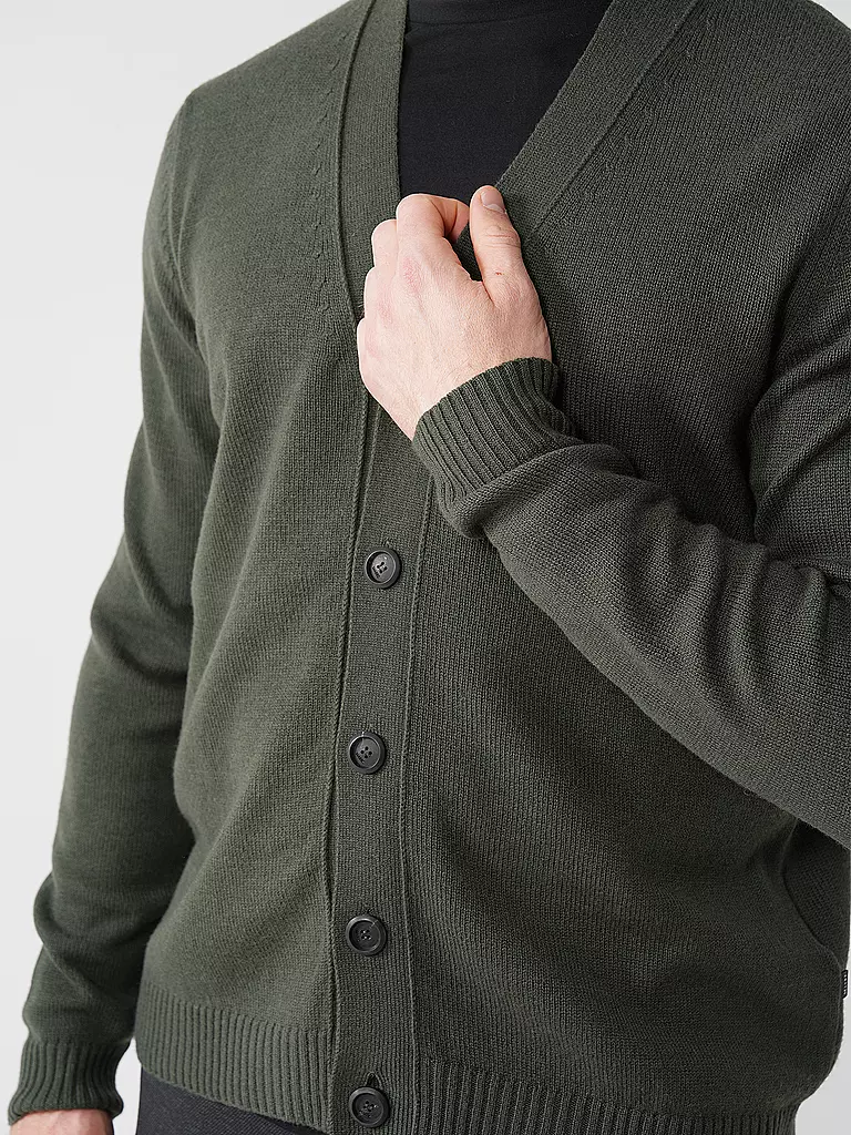 MAERZ | Cardigan  | Verde oscuro
