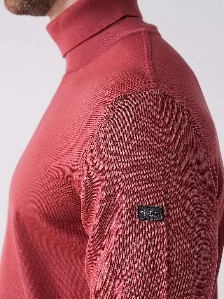 MAERZ | Jersey de cuello alto | Rojo