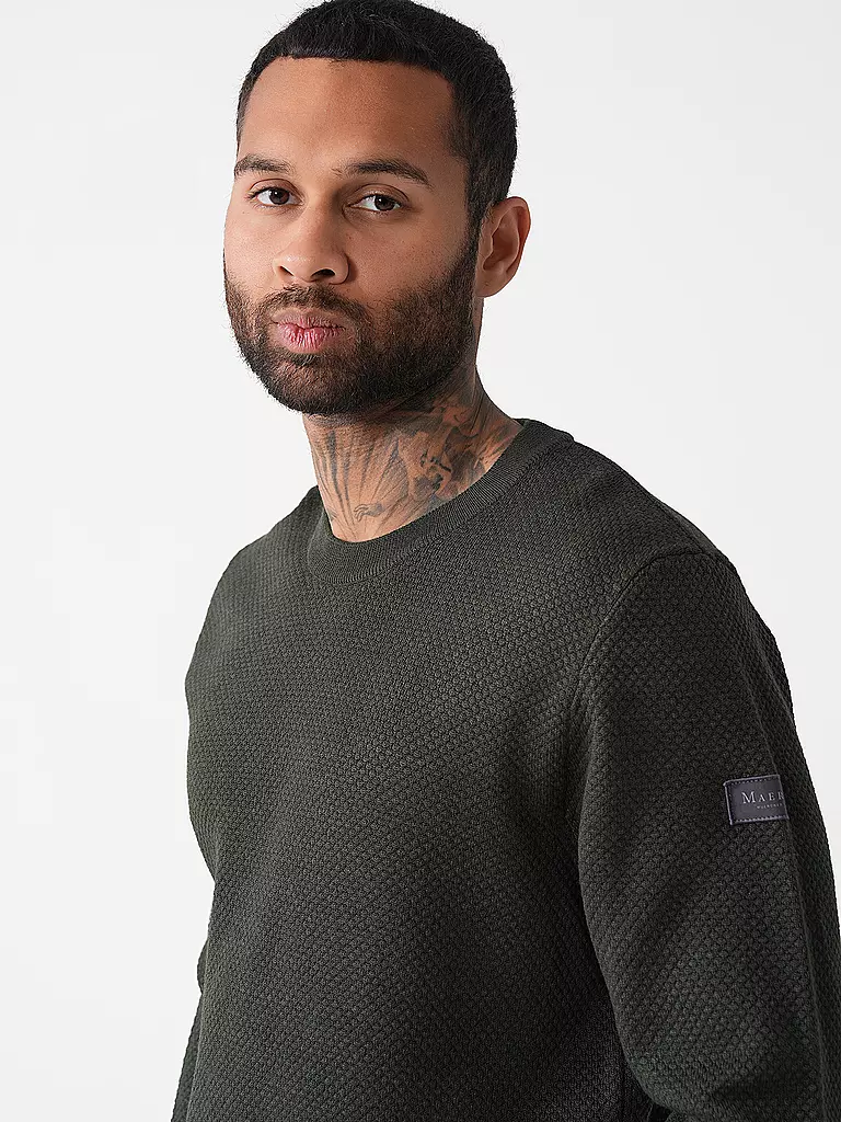 MAERZ | Pullover | Verde oscuro