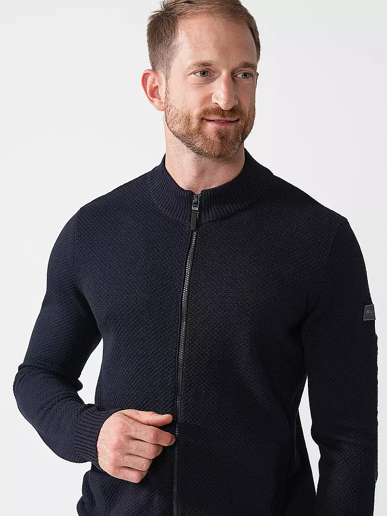 MAERZ | Strickjacke  | Azul oscuro