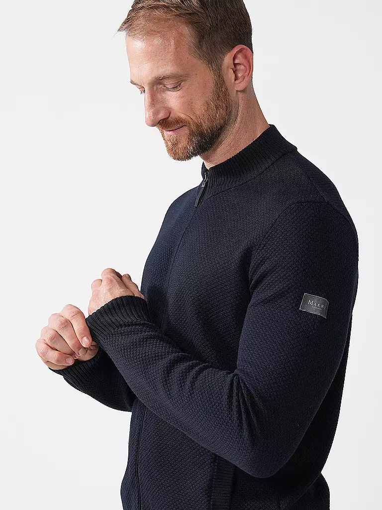 MAERZ | Strickjacke  | Azul oscuro