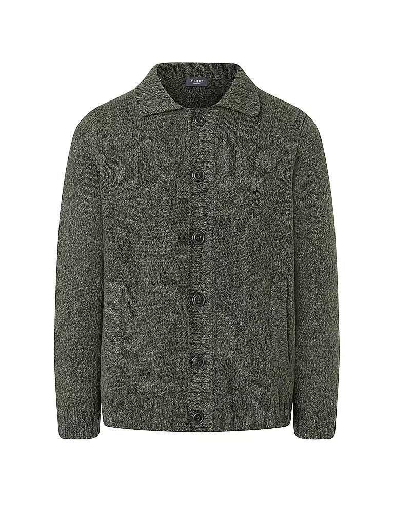 MAERZ | Strickjacke | Verde oscuro