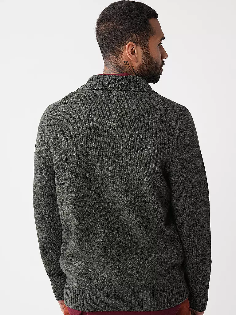 MAERZ | Strickjacke | Verde oscuro