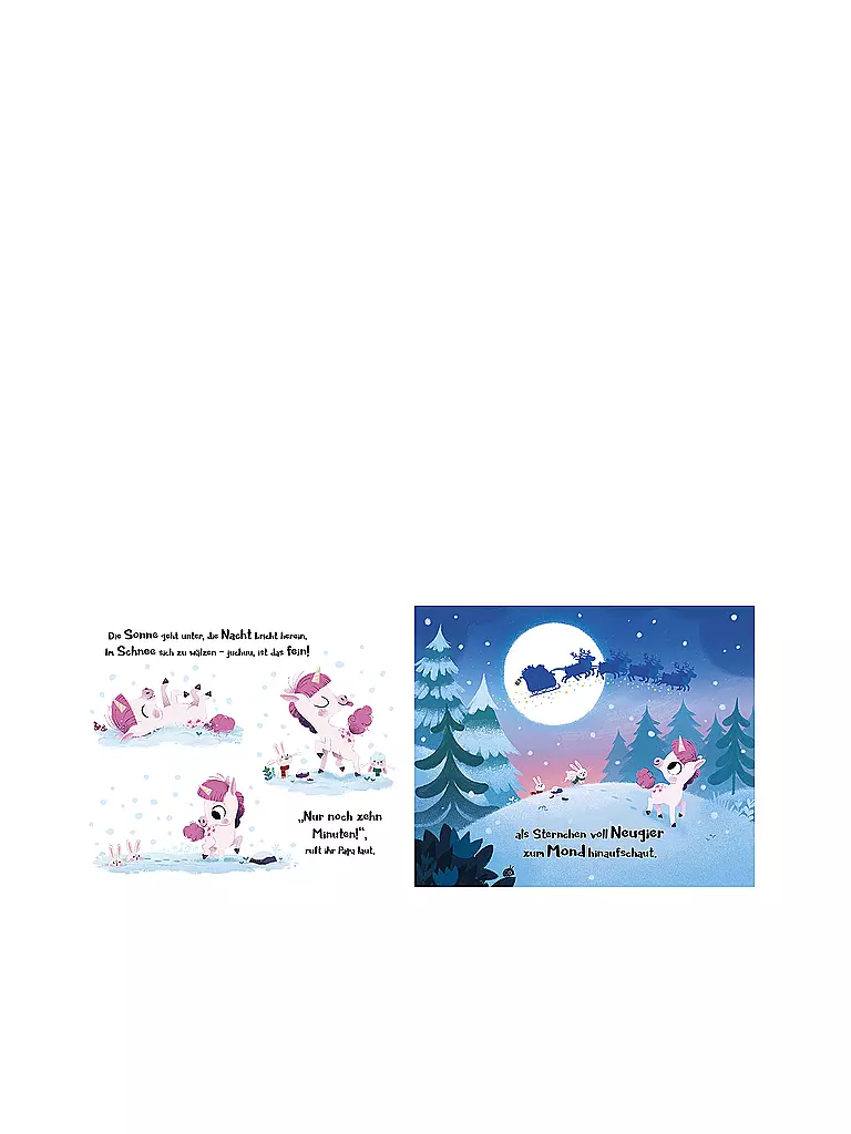 MAGELLAN VERLAG | Libro - Solo diez minutos para Navidad, pequeño unicornio | Sin color