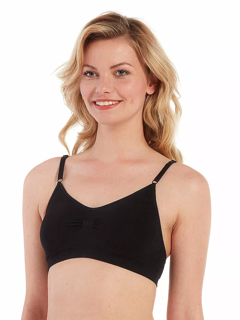 MAGIC BODYFASHION | Bustier - Comfort Bra (Black) | Negro