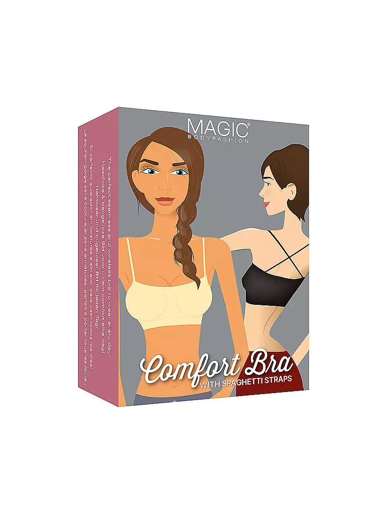 MAGIC BODYFASHION | Bustier - Comfort Bra (Black) | Negro