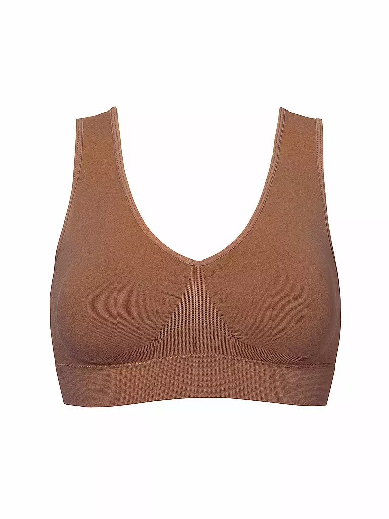 MAGIC BODYFASHION | Bustier Comfort Bra Bamboo Mocha | Marrón