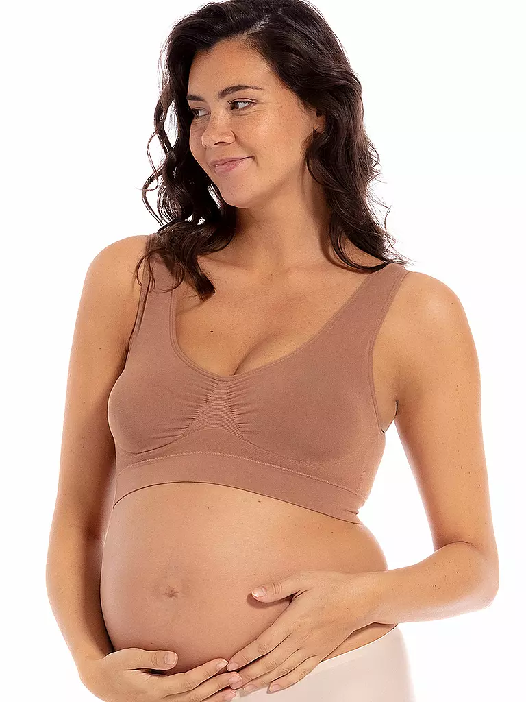 MAGIC BODYFASHION | Bustier Comfort Bra Bamboo Mocha | Marrón