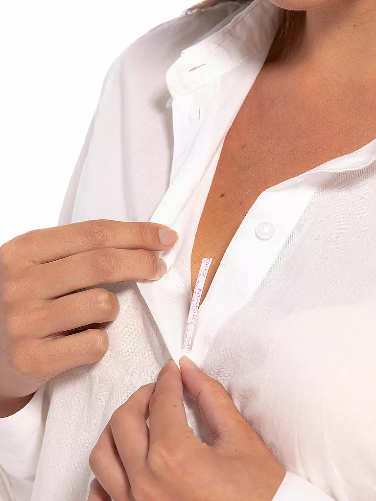 MAGIC BODYFASHION | Cinta para ropa 3 en 1 (30 unidades) Transparente | 