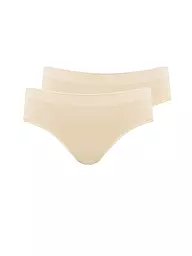 MAGIC BODYFASHION | Hipster Bamboo Paquete de 2 | Crema