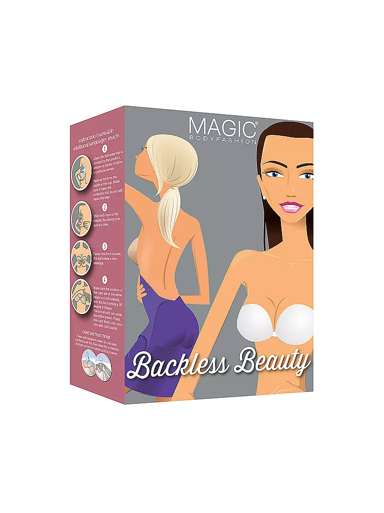 MAGIC BODYFASHION | Sujetador Adhesivo "Backless Beauty" latte | 