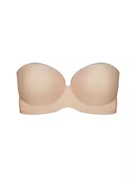 MAGIC BODYFASHION | Sujetador bandeau caramelo | Beige