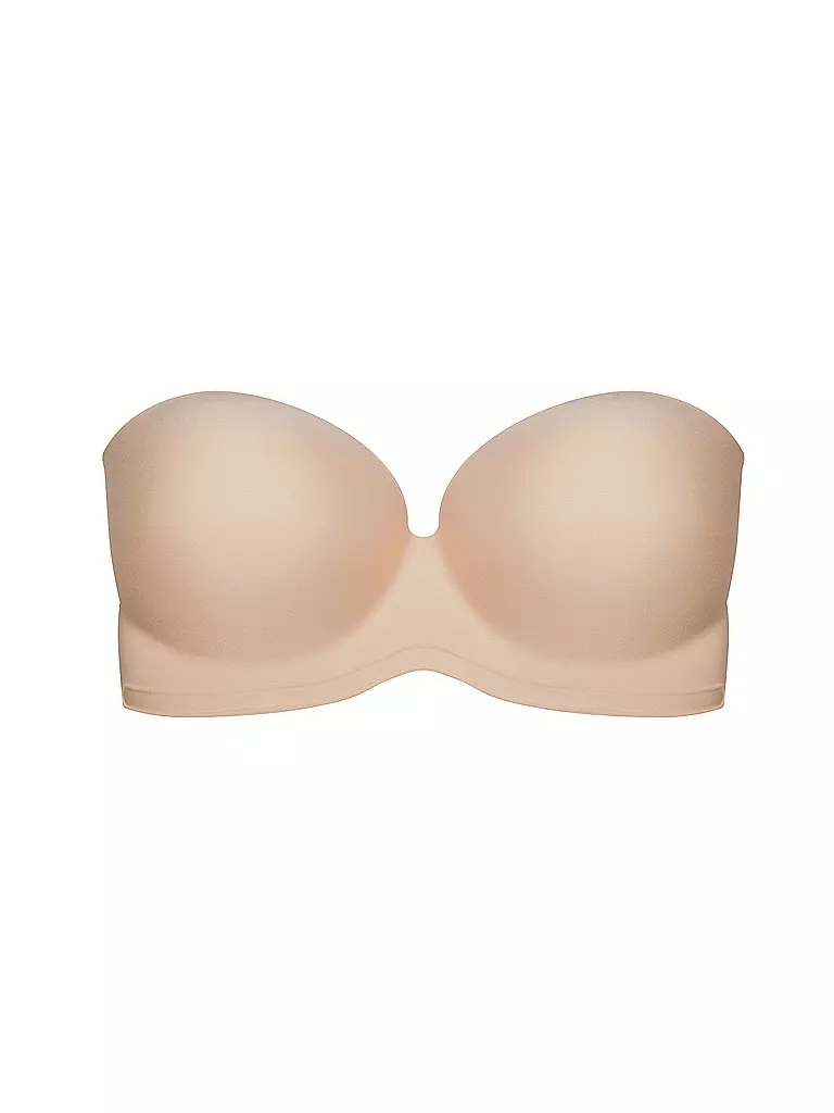 MAGIC BODYFASHION | Sujetador bandeau caramelo | Beige