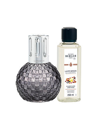 MAISON BERGER PARIS | Lámpara Berge Falcon-Set 250ml DISCO GRISE Poussiere Ambre