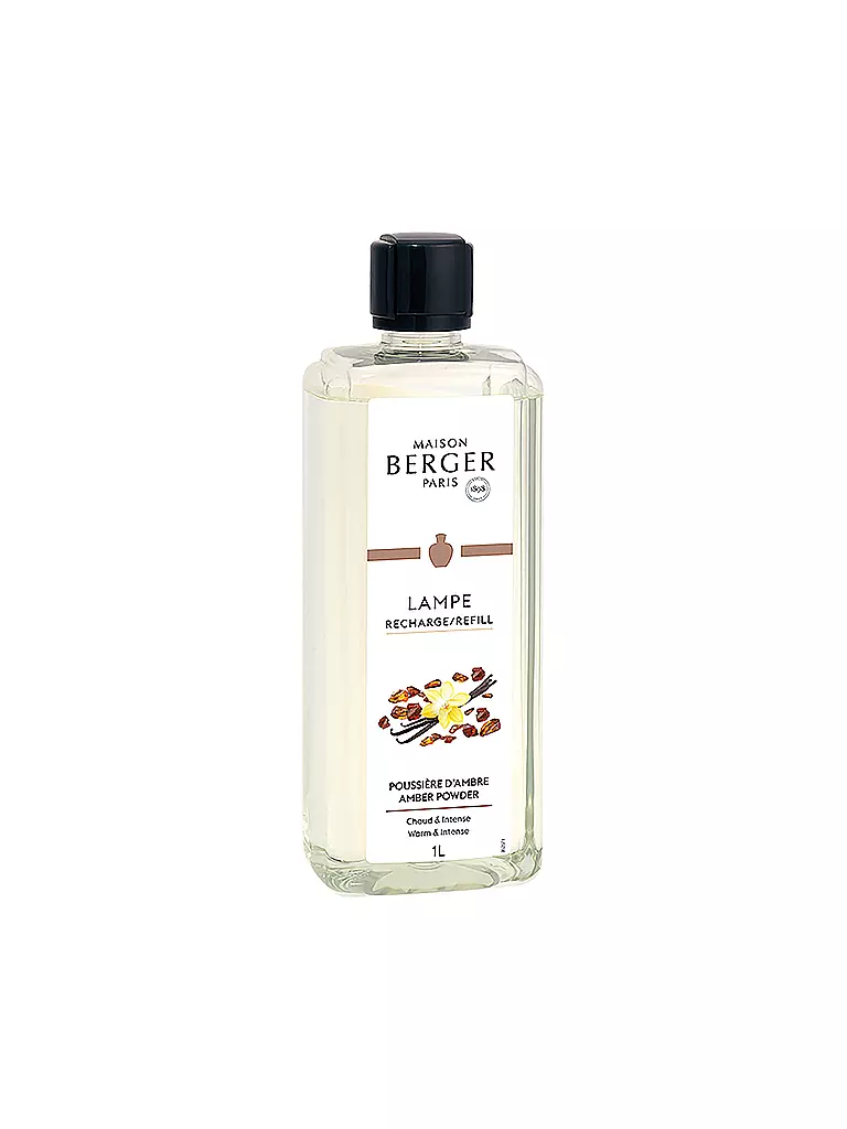 MAISON BERGER PARIS | Ámbar empolvado - Fragancia Lampe Berger 1000ml | Transparente