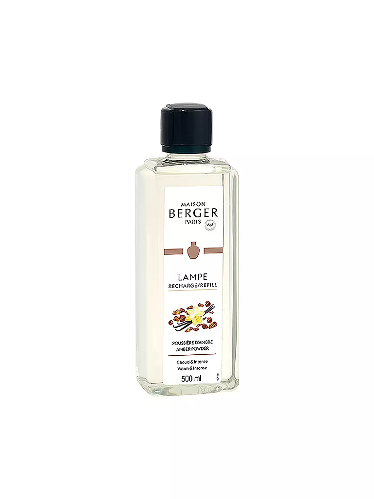 MAISON BERGER PARIS | Ámbar empolvado - Fragancia Lampe Berger 500ml | Transparente