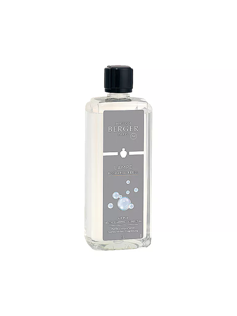 MAISON BERGER PARIS | AIR PUR Neutral - Fragancia para Lámpara Berger 1000 ml | Transparente