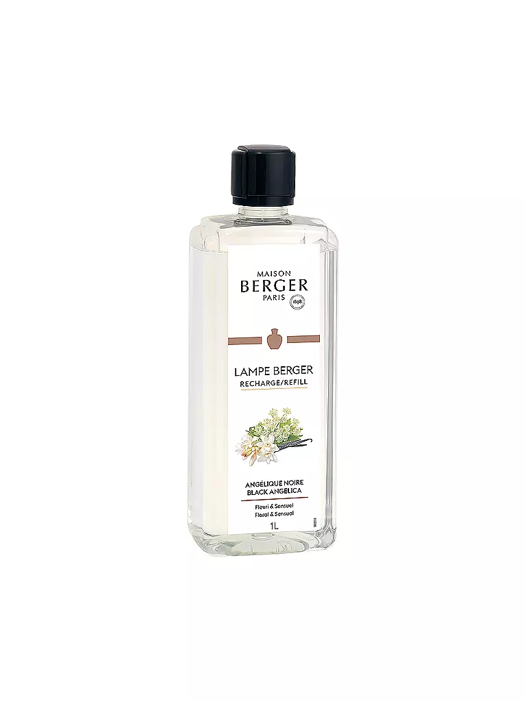 MAISON BERGER PARIS | Angélique Noire - Fragancia Lampe Berger 1000ml | Transparente