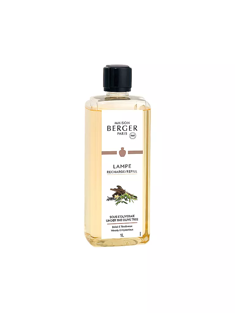 MAISON BERGER PARIS | Bajo el olivo - Fragancia Lampe Berger 1000 ml | Transparente