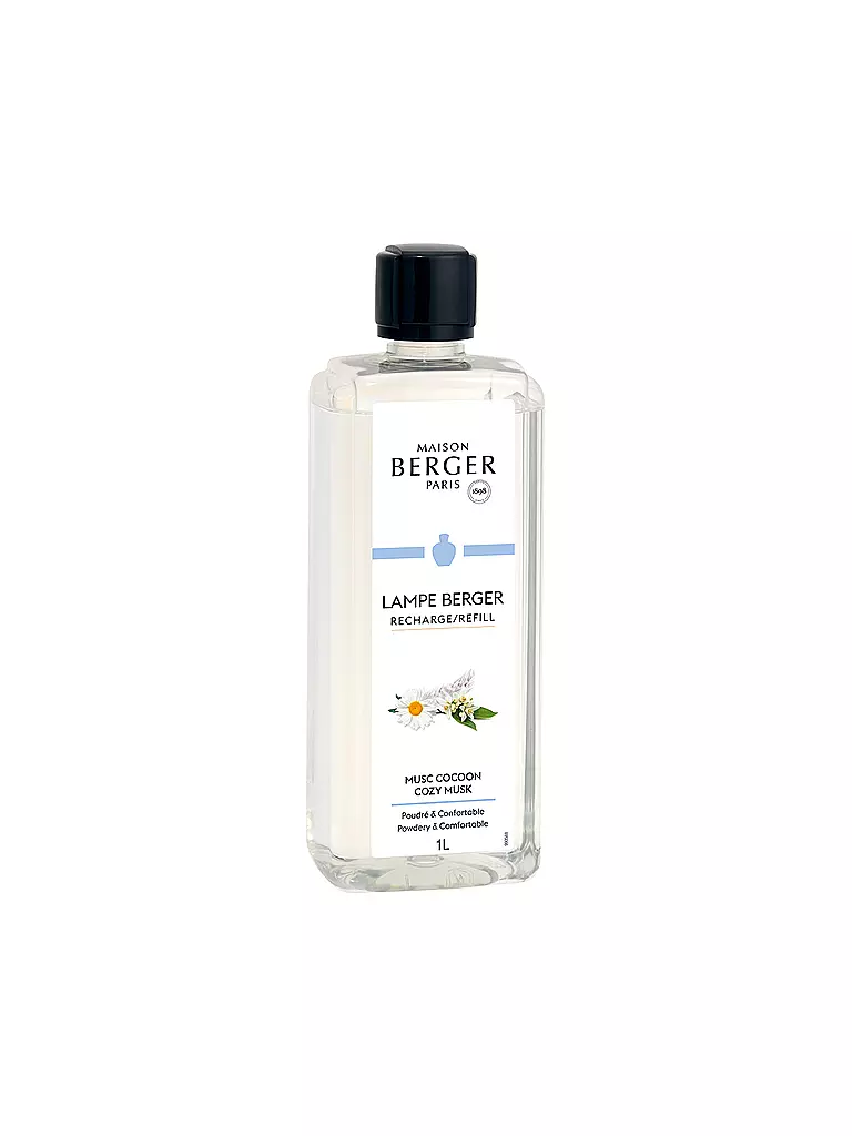 MAISON BERGER PARIS | Musc Coocoon - Lampe Berger Duft Pure Dreams 1000ml | Transparente