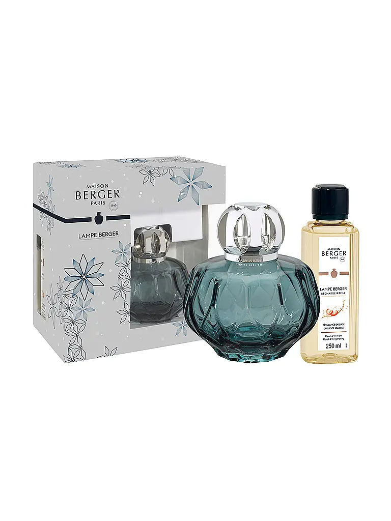 MAISON BERGER PARIS | Set de fragancia Falcon 250ml ROSALIE Bleue Exquisite Sparkle | Azul claro