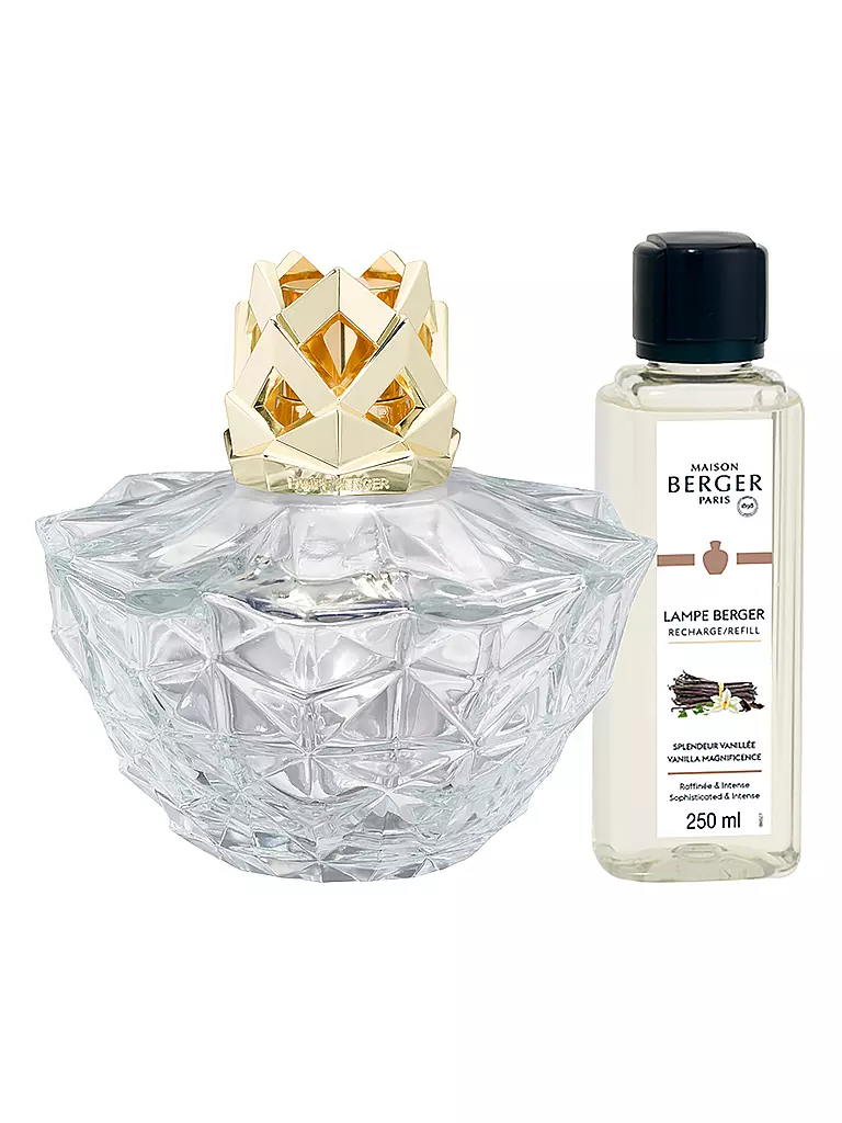 MAISON BERGER PARIS | Set de fragancia Falcon KALI TRANSPARENTE Spendeur Vanillee | Transparente