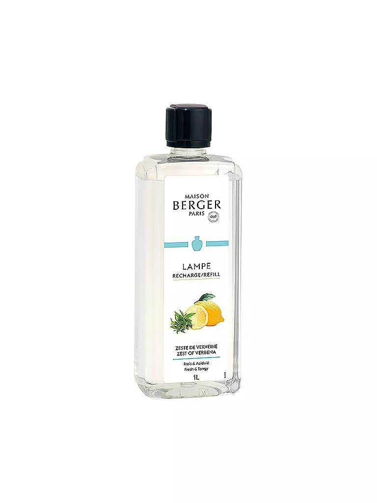 MAISON BERGER PARIS | Verbena de Limón - Fragancia Lampe Berger 1000 ml | Transparente