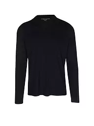 MAJESTIC FILATURES | Langarmshirt | Azul oscuro