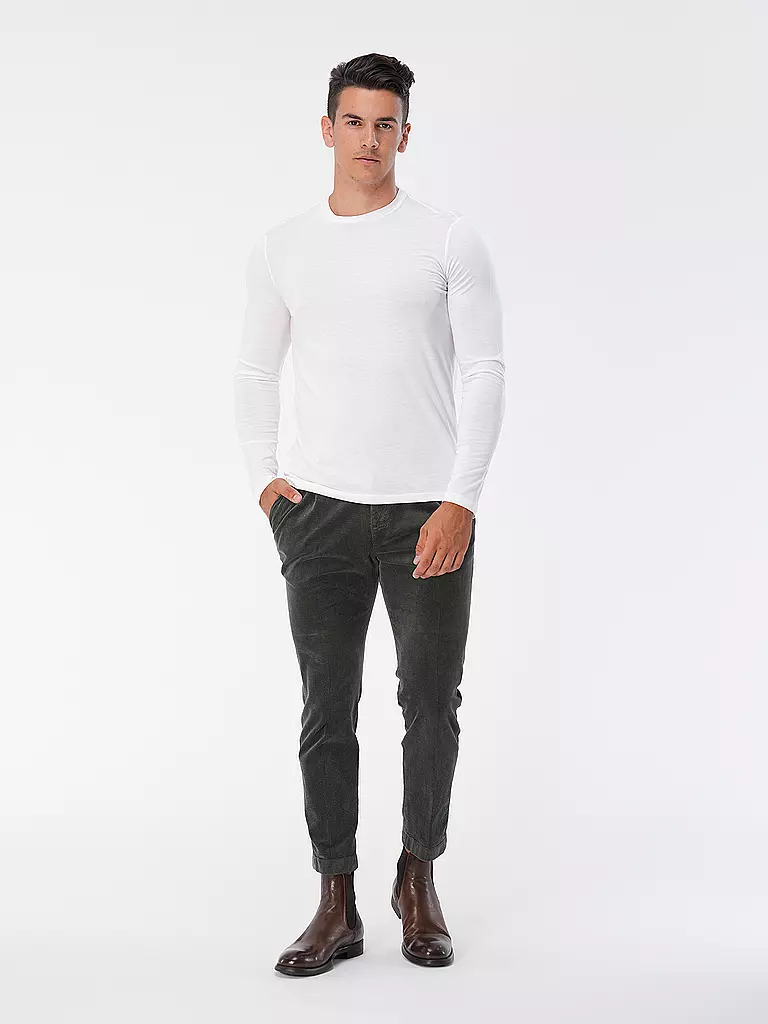 MAJESTIC FILATURES | Langarmshirt | Blanco