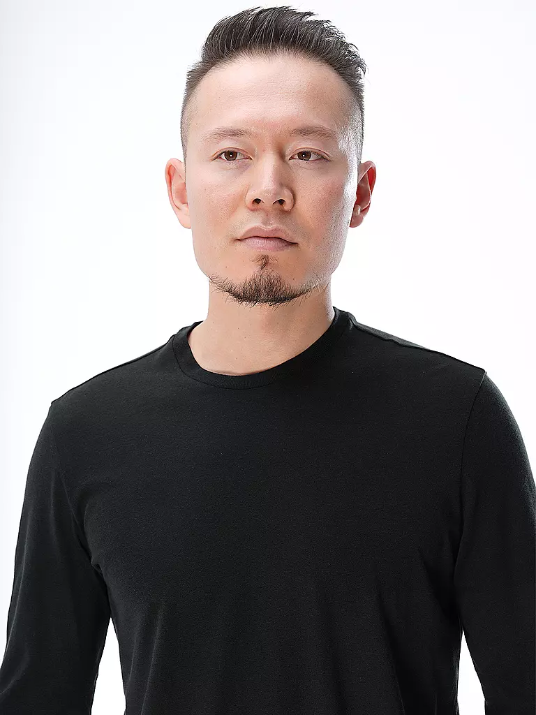 MAJESTIC FILATURES | Langarmshirt | Negro