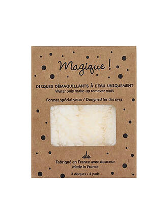 MALOU & MARIUS | Toallitas desmaquillantes Paquete de 4 MAGIC DISC