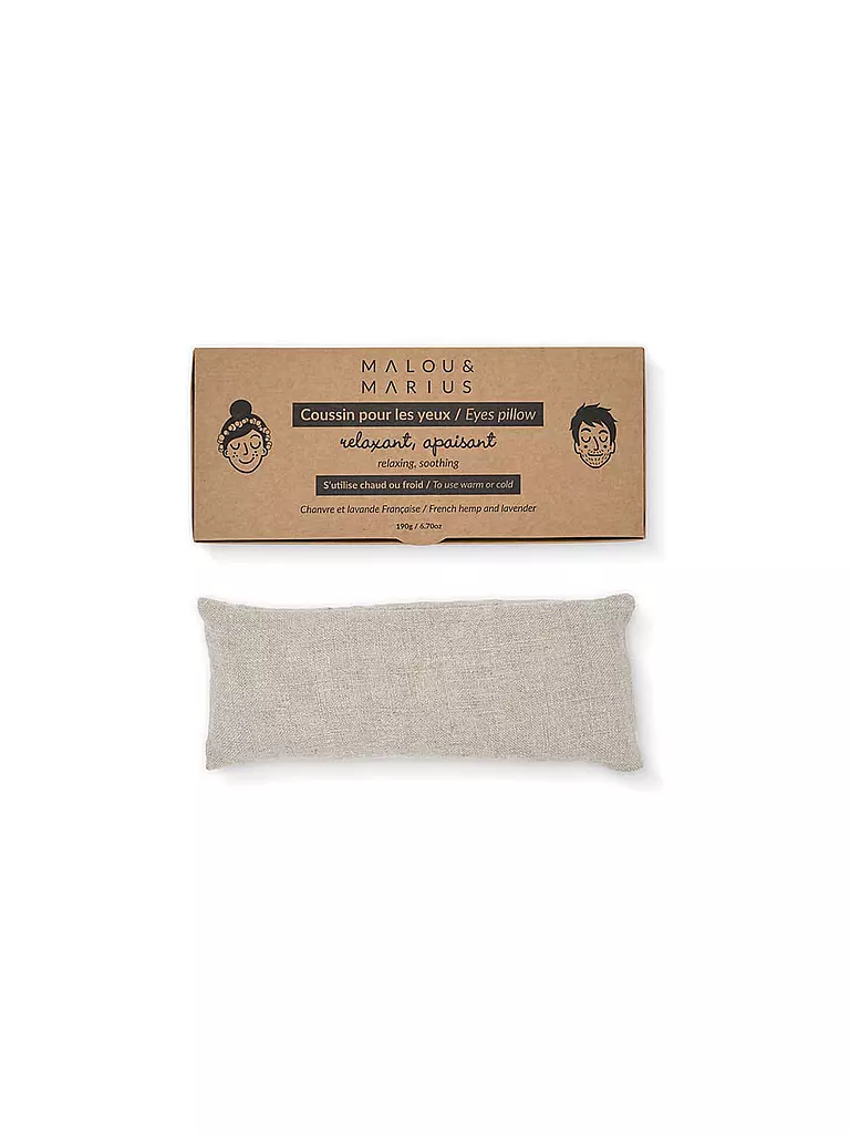 MALOU & MARIUS | Almohada para ojos beige | Beige