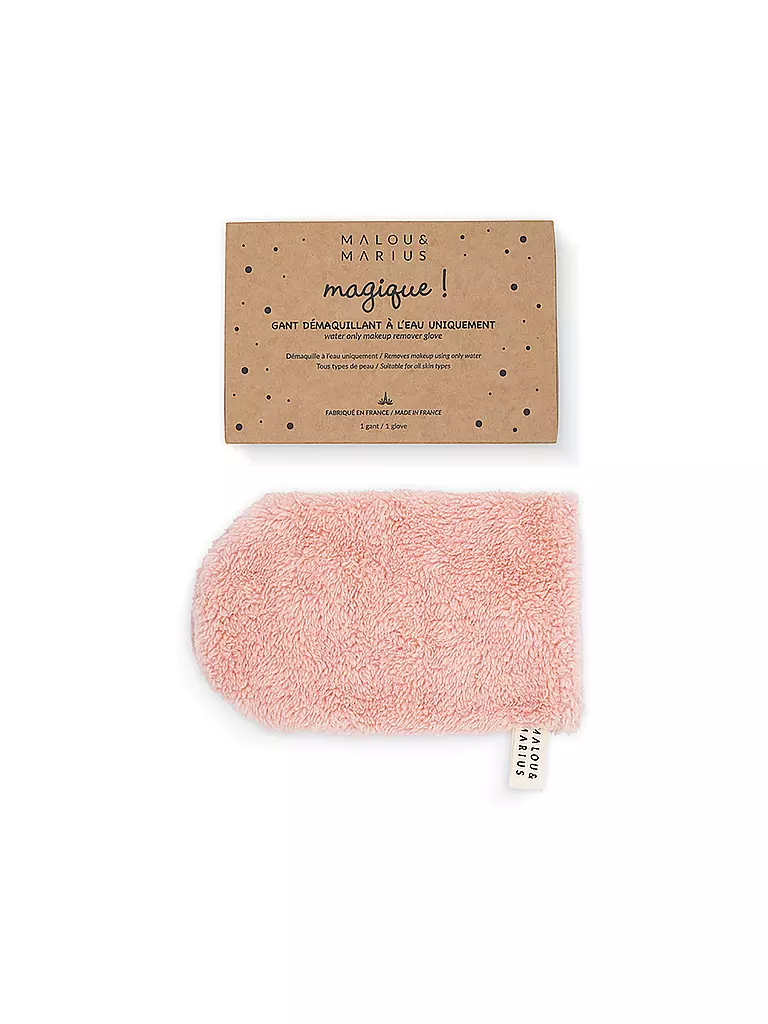 MALOU & MARIUS | Guante desmaquillante MAGIC GLOVE | Rosa