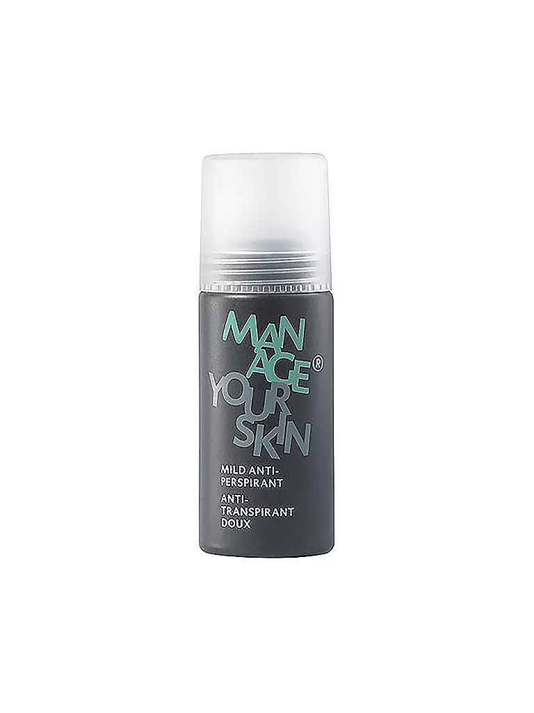 MANAGE YOUR SKIN | Antitranspirante suave 50 ml | Sin color