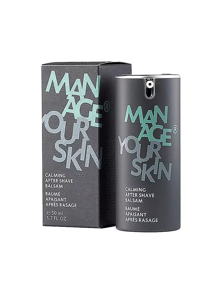MANAGE YOUR SKIN | Bálsamo Calmante para Después del Afeitado 50ml | Sin color