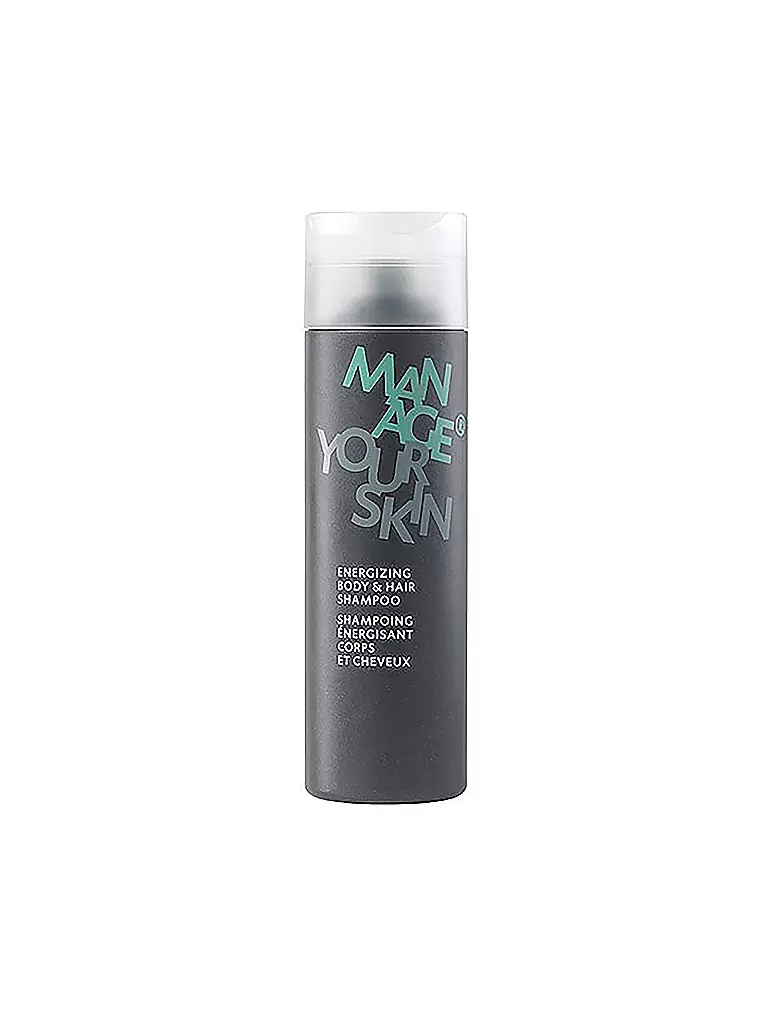 MANAGE YOUR SKIN | Champú Energizante para Cuerpo y Cabello 200ml | Sin color