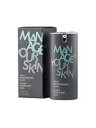 MANAGE YOUR SKIN | Crema facial - Fluido hidratante diario 50ml | Sin color