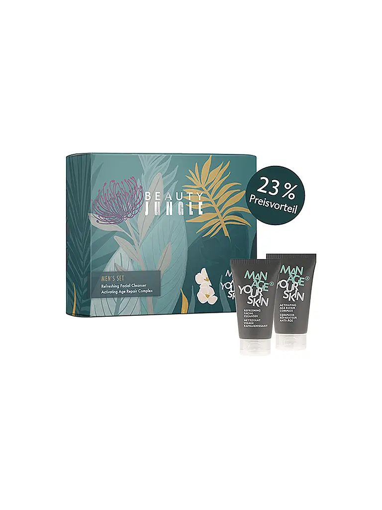 MANAGE YOUR SKIN | Set de regalo - Set para hombre 2x50ml | keine Farbe