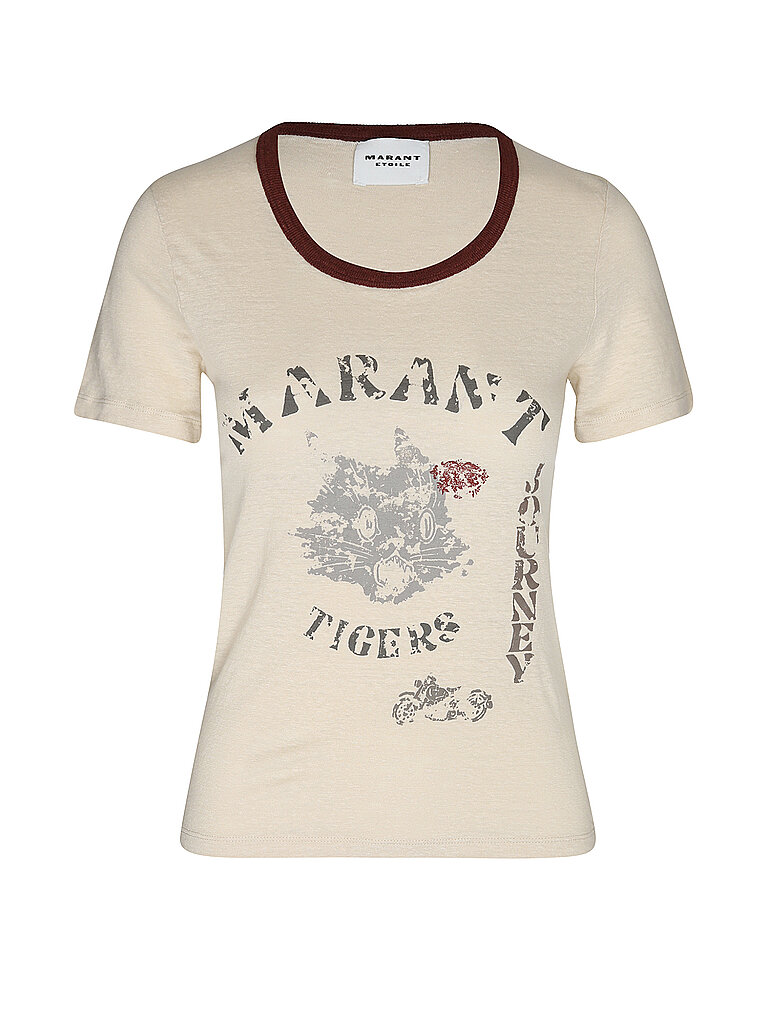 Marant Etoile Camiseta KILIANN beige