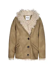 MARANT ETOILE | Abrigo de piel sintética CLEA | Beige