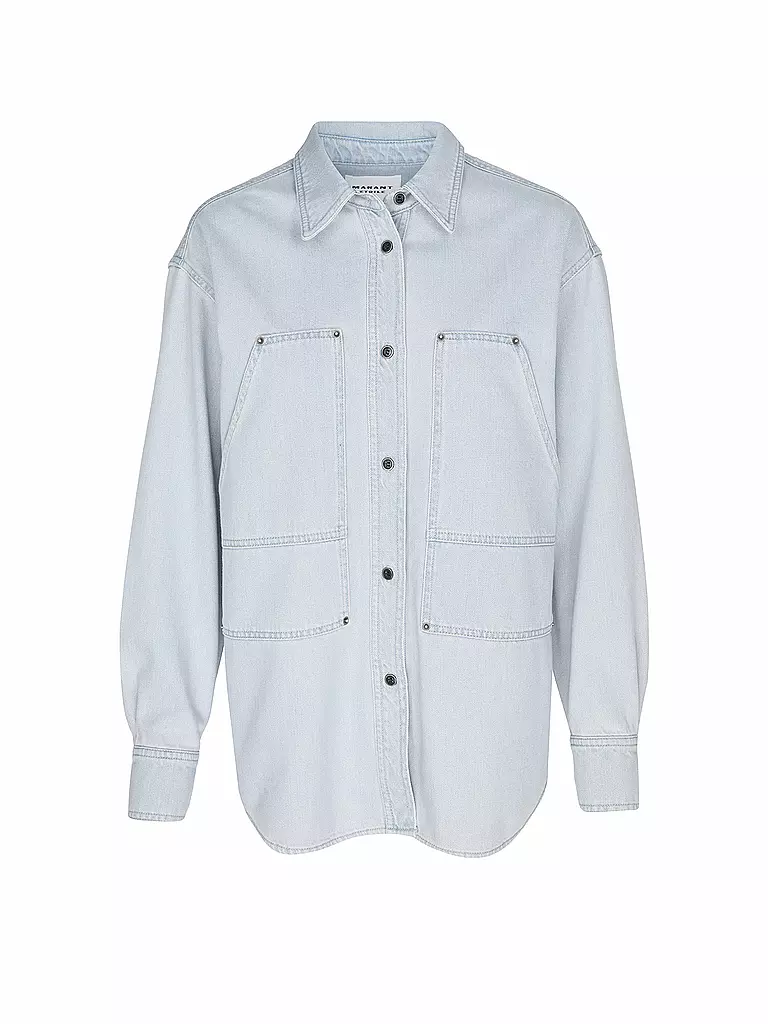 MARANT ETOILE | Blusa vaquera OKELY | Azul claro