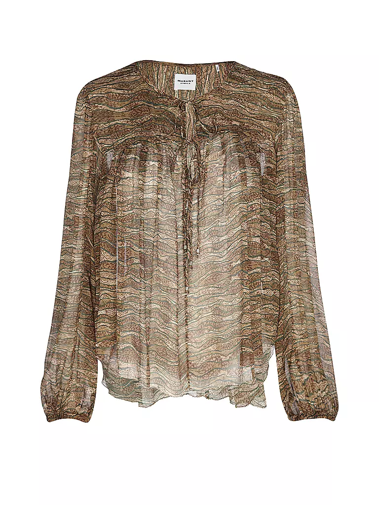 MARANT ETOILE | Blusenshirt ADVIKA | Marrón claro